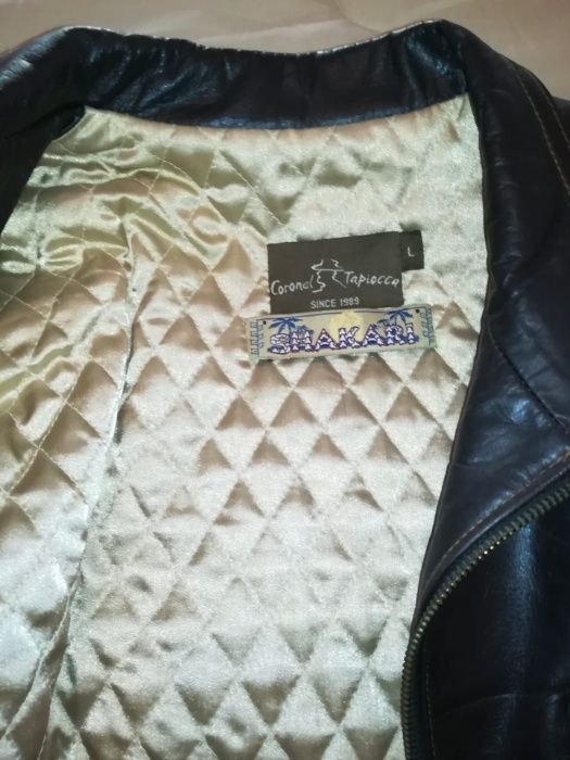 Blusão pele Coronel Tapiocca