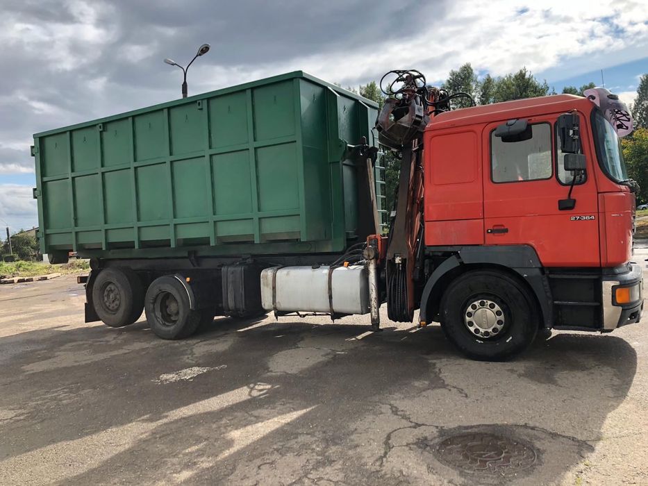 ВИВІЗ БУДІВЕЛЬНИХ ВІДХОДІВ З ГРЕЙФЕРНИМ МАНІПУЛЯТОРОМ/ ОРЕНДА КОНТЕЙНЕРА 30 м³