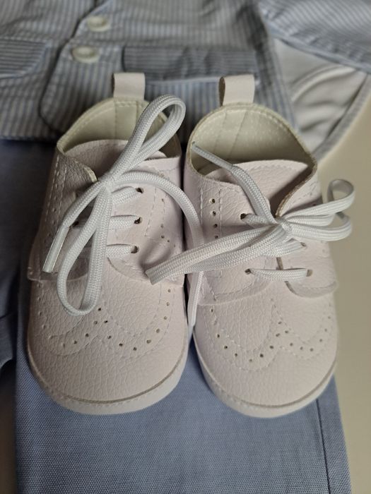 Garniturek do chrztu dla chłopca Balumi