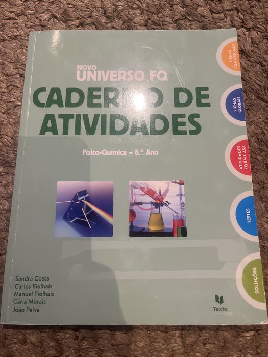 Caderno atividades FQ 8ºano