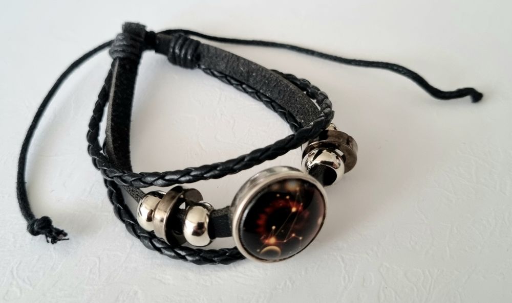 Bransoletka skórzana