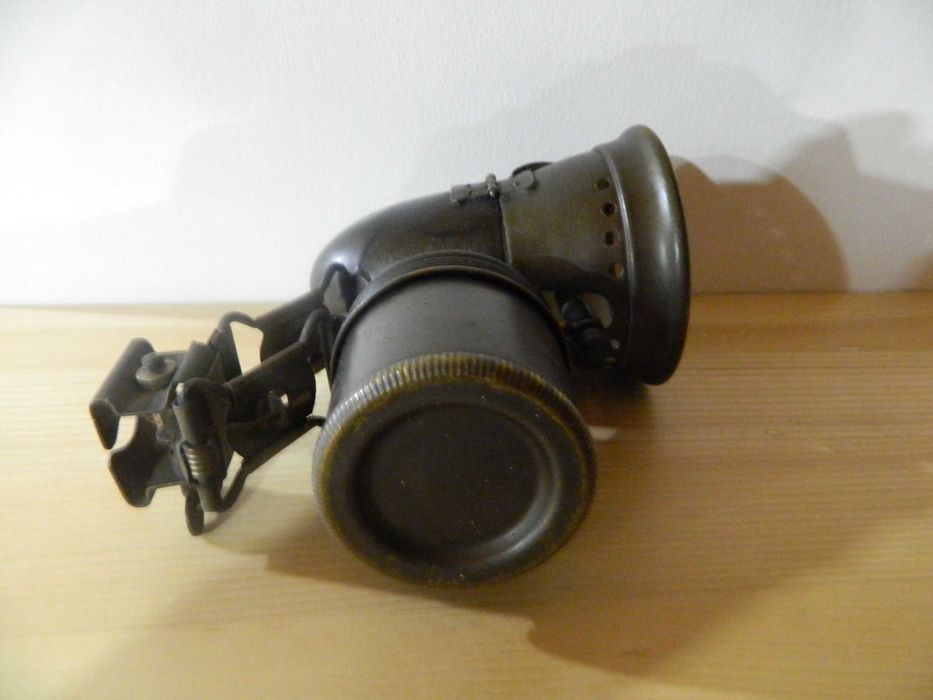 rowerowa lampa karbidowa