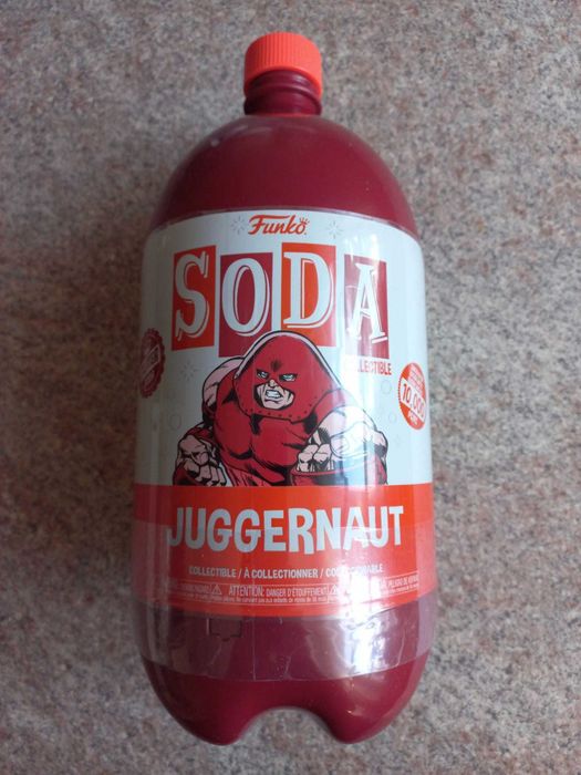 UNIKAT Funko Vinyl SODA JUGGERNAUT Marvel X-Men 3 Liter 3 LITRY