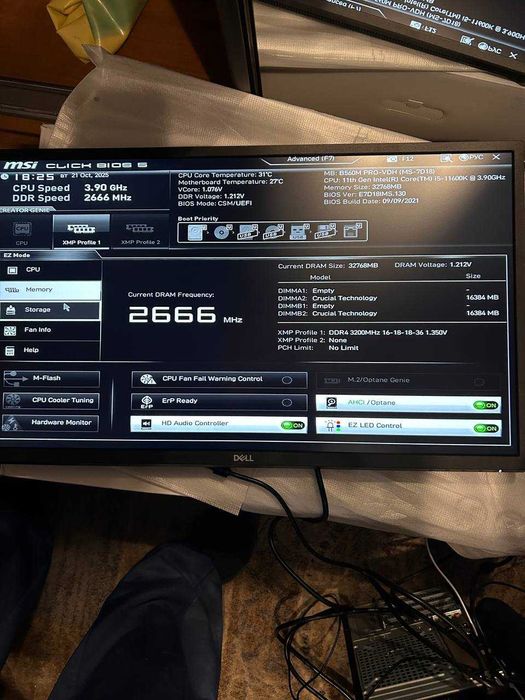 новий компютер i5 11600k + 32GB