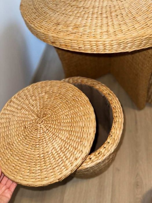 Komplet ratanowy ogrodowy domowy boho