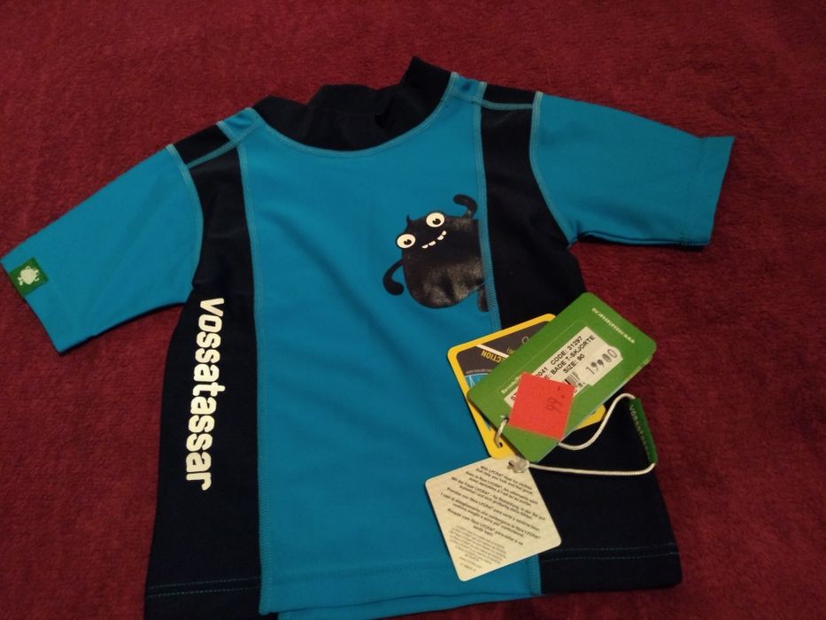 Nowa bluzka do pływania dla dziecka chłopca,  rozmiar 90