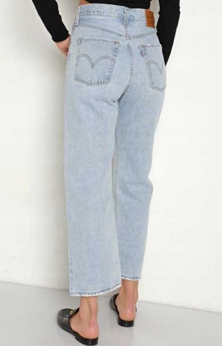 Nowe spodnie damskie jeansy Levi's 'Ribcage Straight Ankle' r. 24