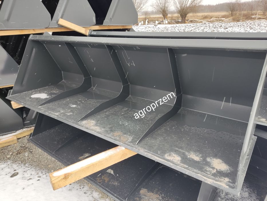 Łyżka do tura euro sms  do materiałów sypkich 1,2-2,4m nowa solidna