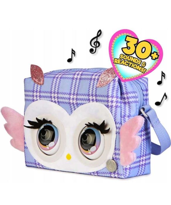 Purse Pets Interaktywna Torebka Sowa HOOT COUTURE