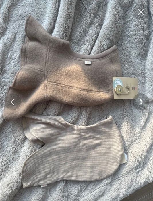 Zestaw ubranek 100% wełny merino