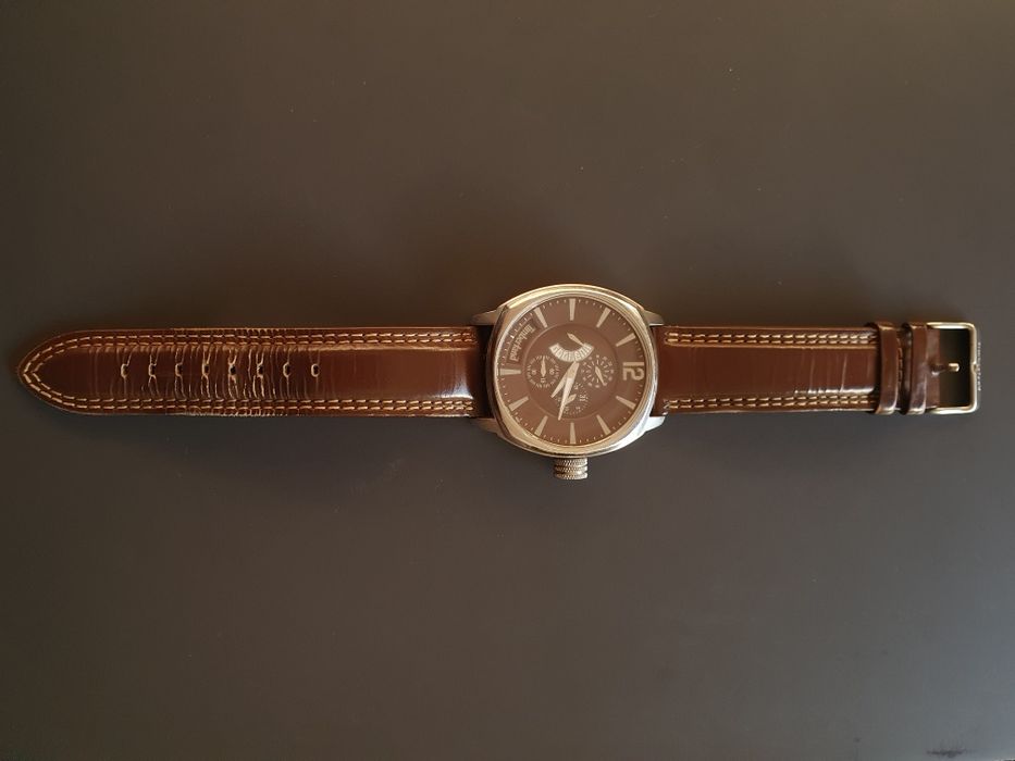 Relógio Timberland de pulseira de cabedal