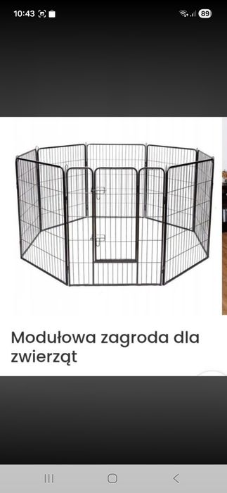 modułowa zagroda dla zwierząt