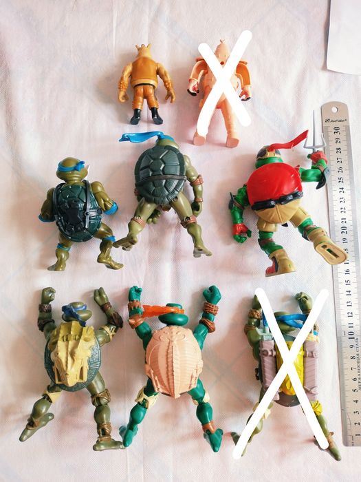 Фігурки Черепашки ніндзя з 90х -2000х
