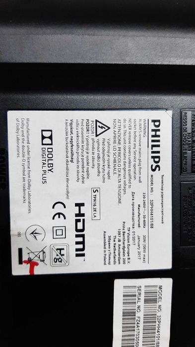 T-con Philips 32PHH4101/88