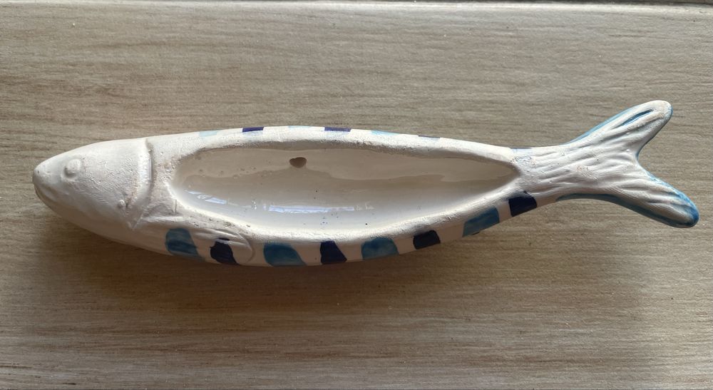 7x Pássaros Metálicos + Peixe de Parede