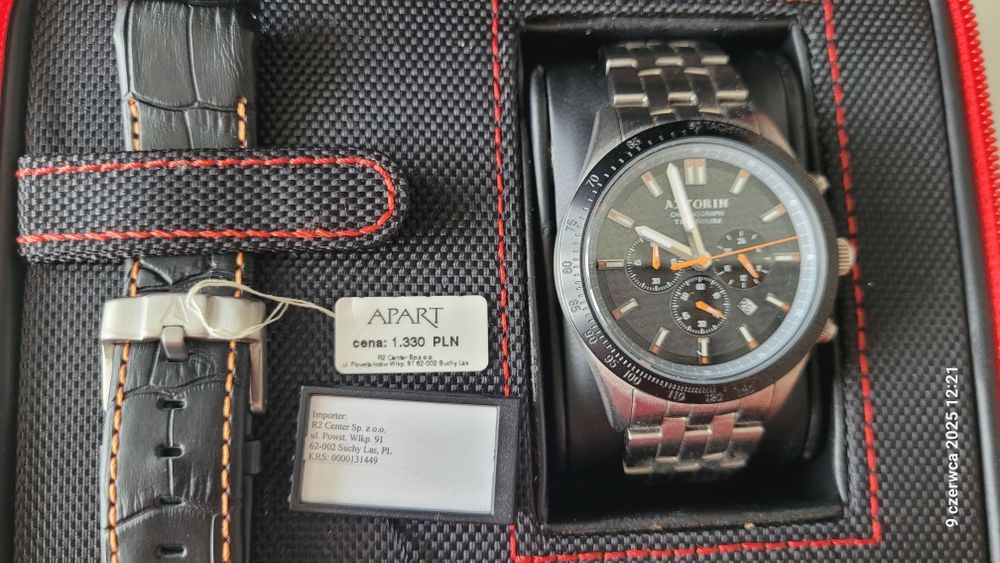 Zegarek Tytanowy Aztorin