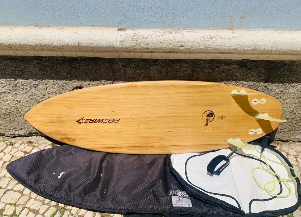 Prancha de surf FireWire, 5,10, madeira vintage, linda e ótimo estado.