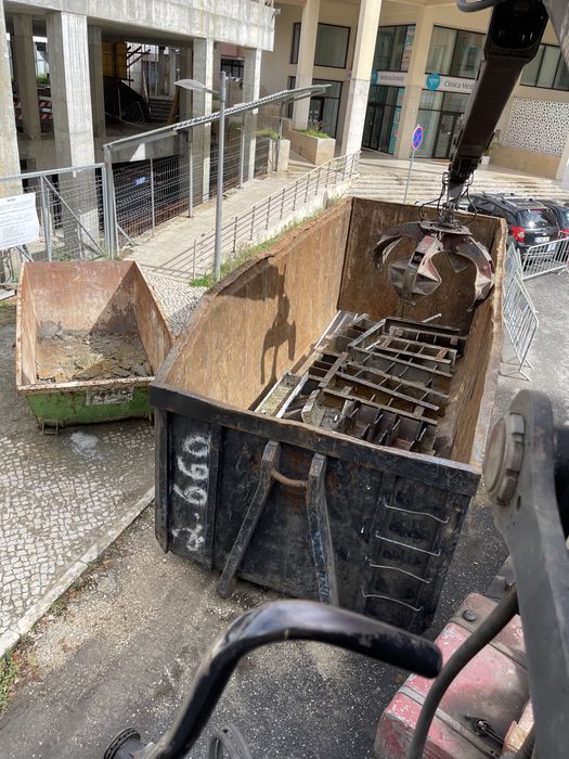 Contentor para madeiras 20mt 3