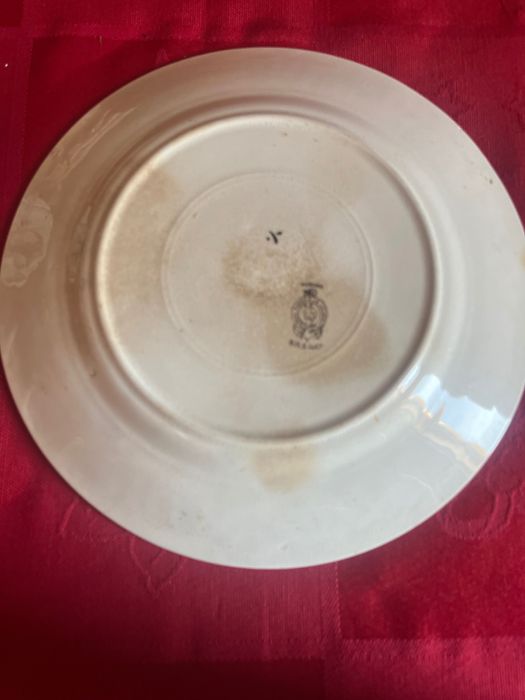 Prato motivo marinha