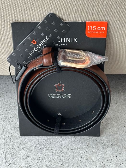 Pasek skórzany Próchnik