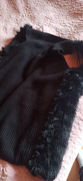 Kamizelka Bezrękawnik futerko stradivarius L