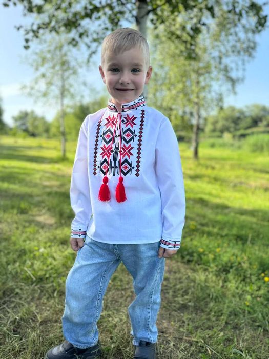 Дитяча вишиванка на хлопчика 98-146