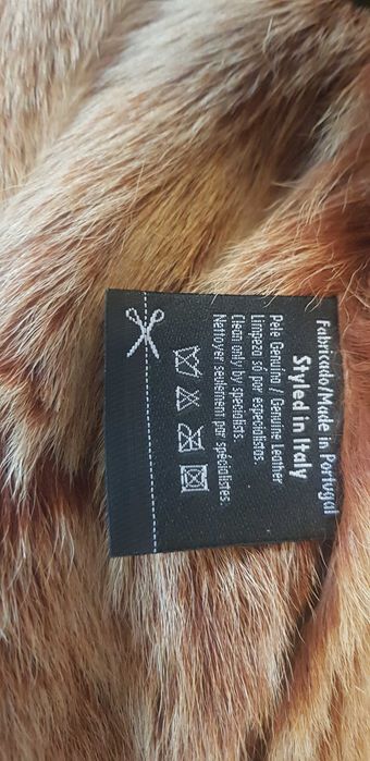 Casaco blazer Riccioli la Pelle  castanho 100% pele