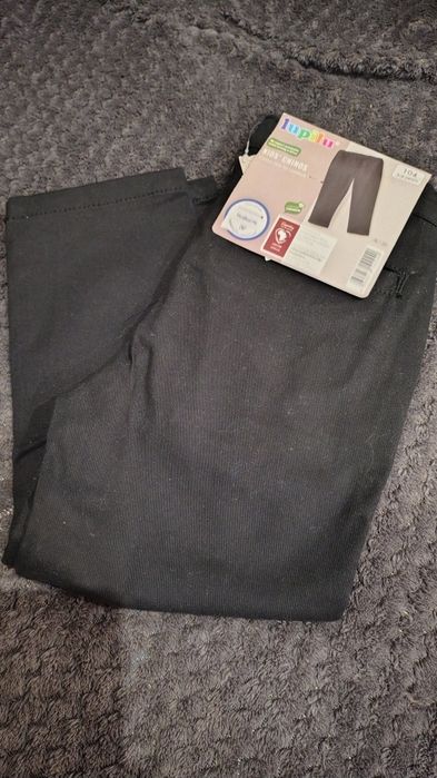 Spodnie czarne dla chłopca