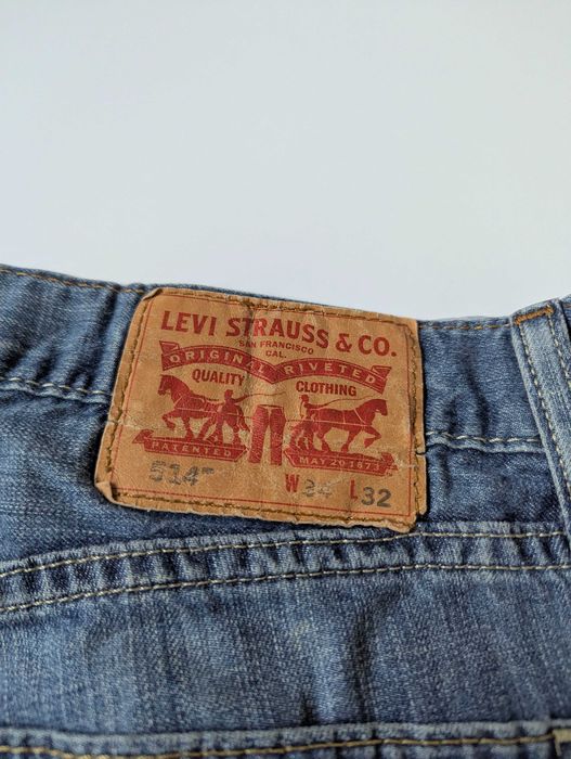 Spodnie jeans Levis 514 rozmiar S