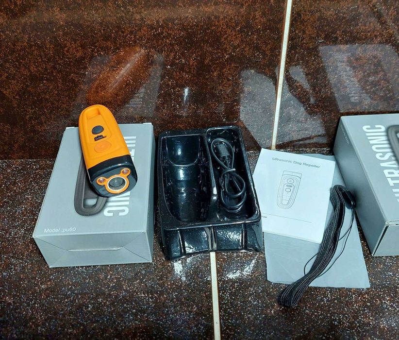 Оригинальный Ultrasonic Pu-60 PRO ультразвуковой отпугиватель собак (відлякувач)
