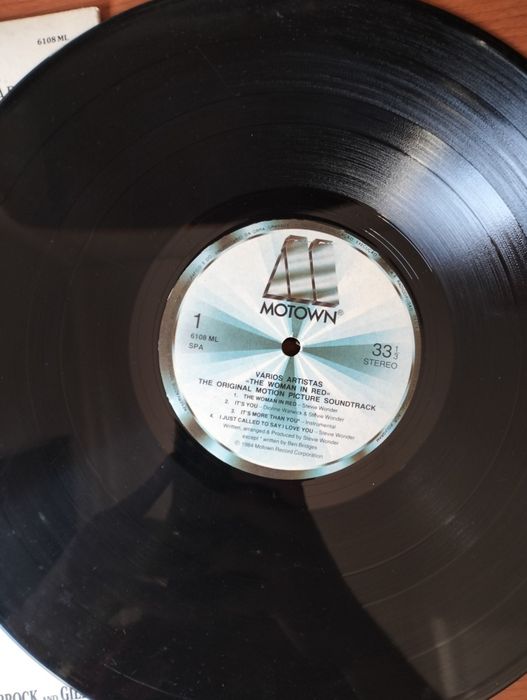 Disco de vinil LP The Woman in Red