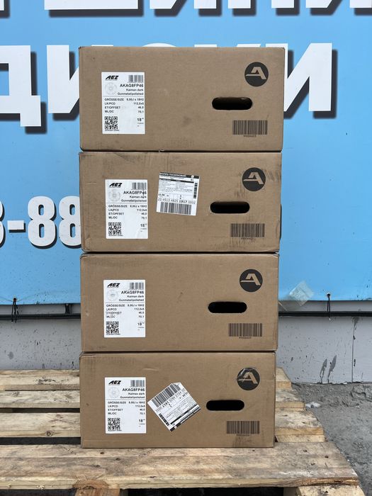 5x112 r18  Диски нові AEZ Kaiman dark Gunmetal/polished VW, AUDi, skod