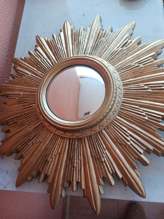 Espelho em sol vintage