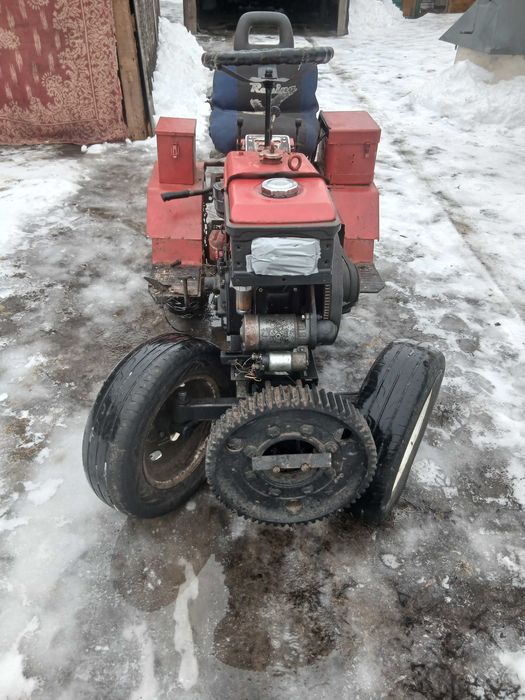 Мини трактор з мотоблока 8лс