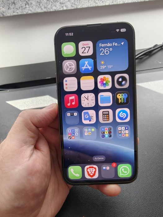 iPhone 13 Pro 256GB Cinzento Grafite — Estado Impecável + Vários Acessórios Extra!