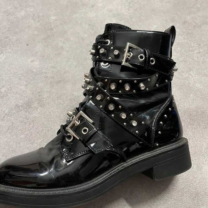 Buty W Stylu Demonia Style Punk Alternative Goth Y2K Coquette Trendy