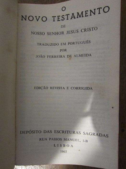 O Novo Testamento de Nosso Senhor Jesus Cristo