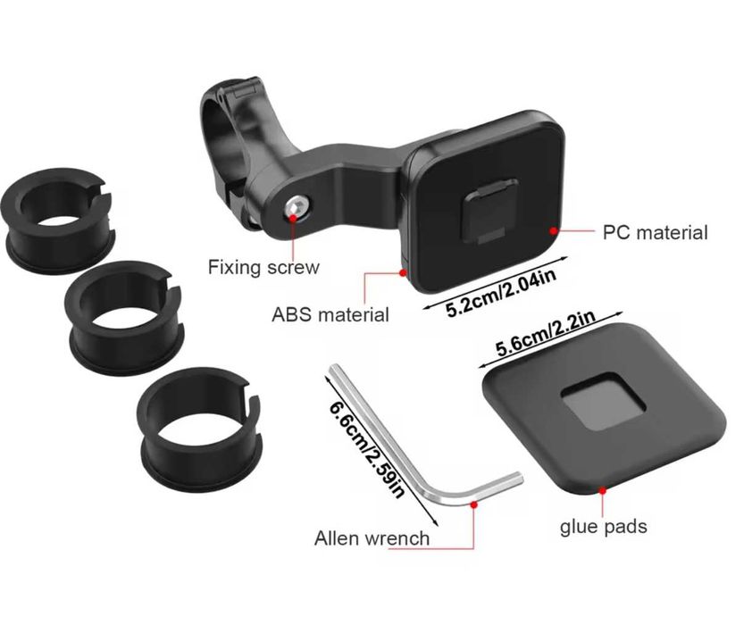Suporte telemóvel PK magnético 360º Moto e bicicleta