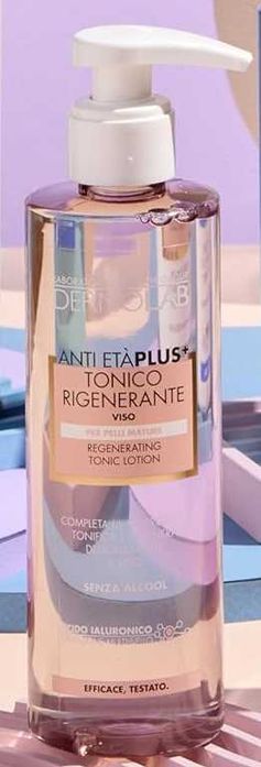 DERMOLAB ANTI AGE PLUS Tonik regenerujący do twarzy 200ml prezent