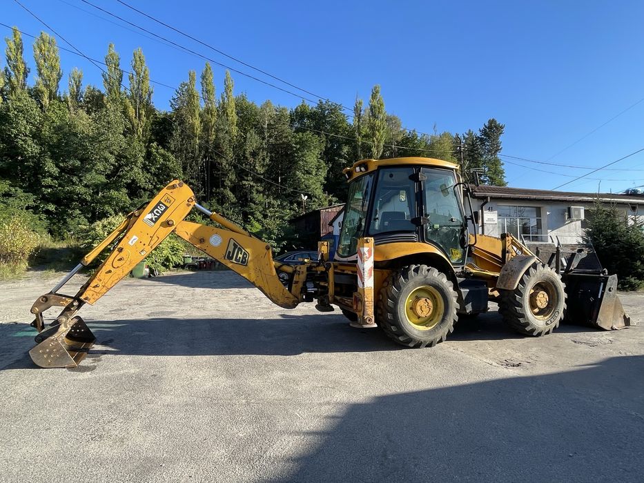Koparko ładowarka JCB 3cx, skręt tylnego ramienia, napęd 4x4 (4WS), klimatyzacja, wyremontowana łyzka
