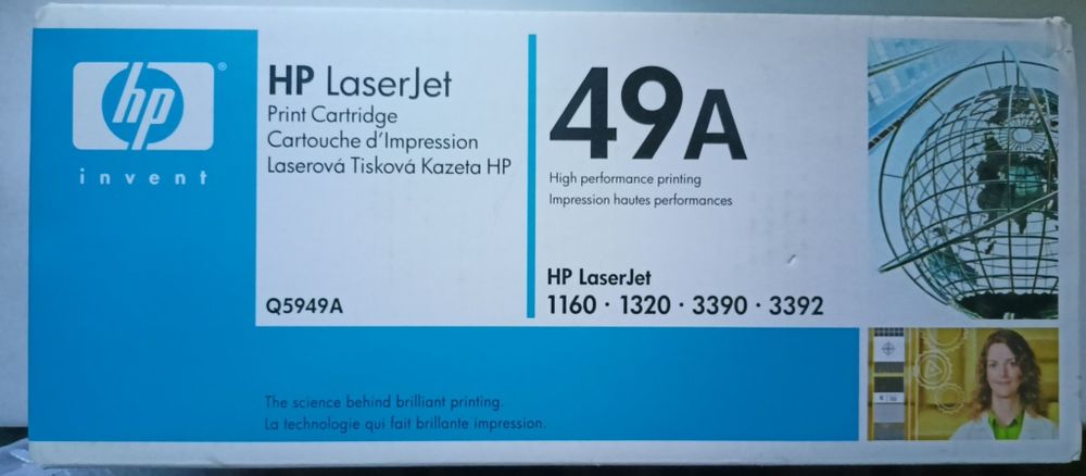 Оригінальний картридж HP Q5949A (49A) для HP 1320, 3390, 3392