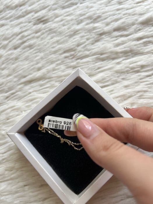 naszyjnik ze znakiem nieskończoności srebro 925