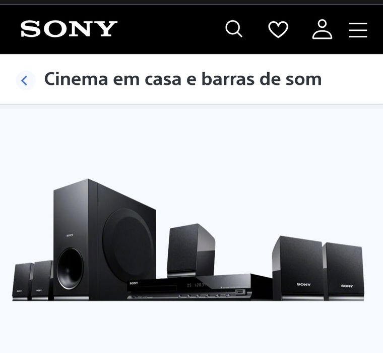 Cinema em casa e barras som