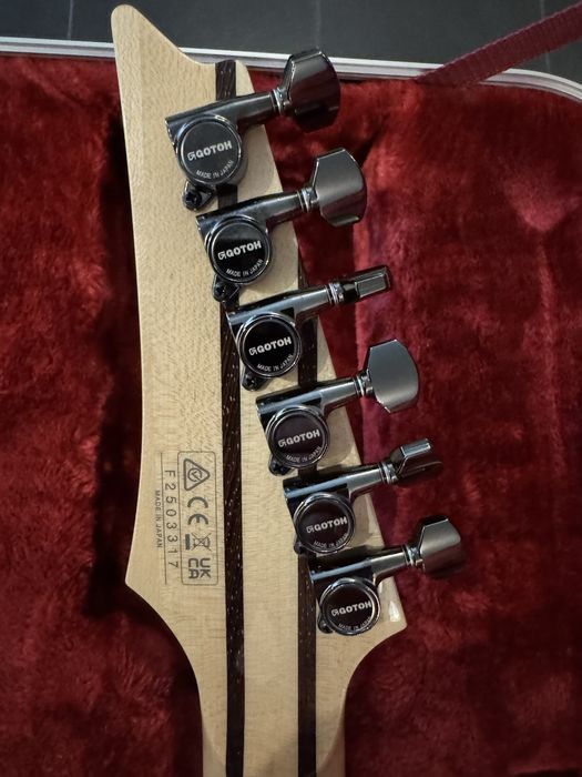 Ibanez RG8570-RBS / zamiana Fender Strat.