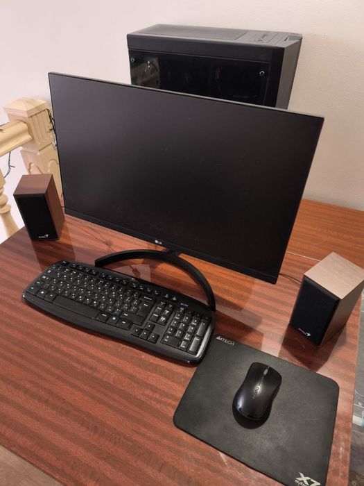 Компьютер gigabyte b450 m s2h athlon 220 ge ddr8gb ssd120gb