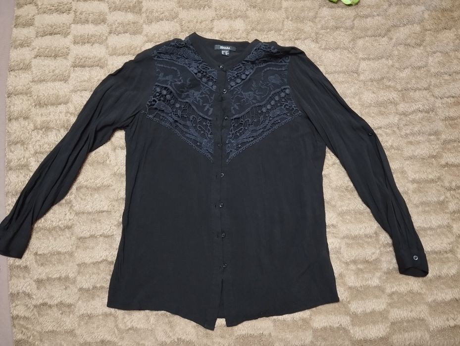 Блузки 2 шт біла та чорна 50 розмір