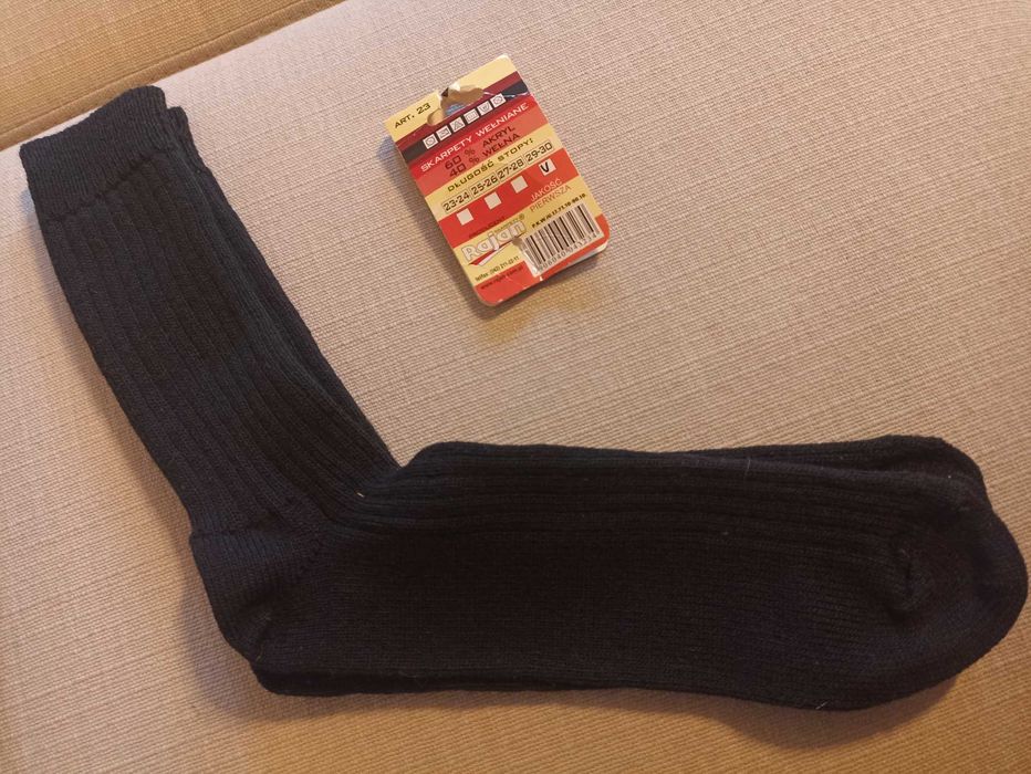 Skarpety męskie na stopę 29/30 cm (rozmiar 45/46)