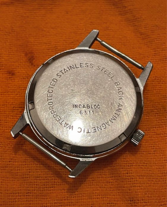 Relógio Antigo de Pulso Oten Super 17 Rubis