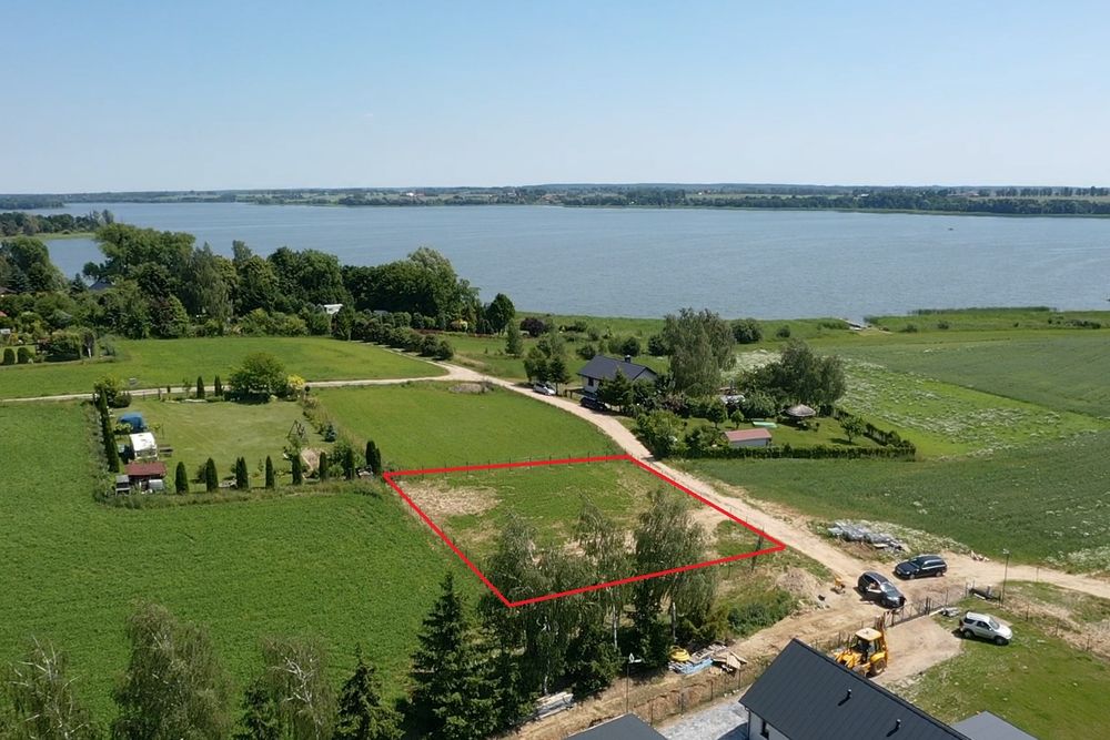 Działka nad Jeziorem Dzierzgońskim – 905 m² – pierwsza linia zabudowy – Górowychy - Widok 5