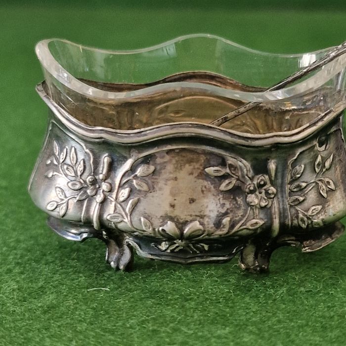 Saleiro em prata francesa